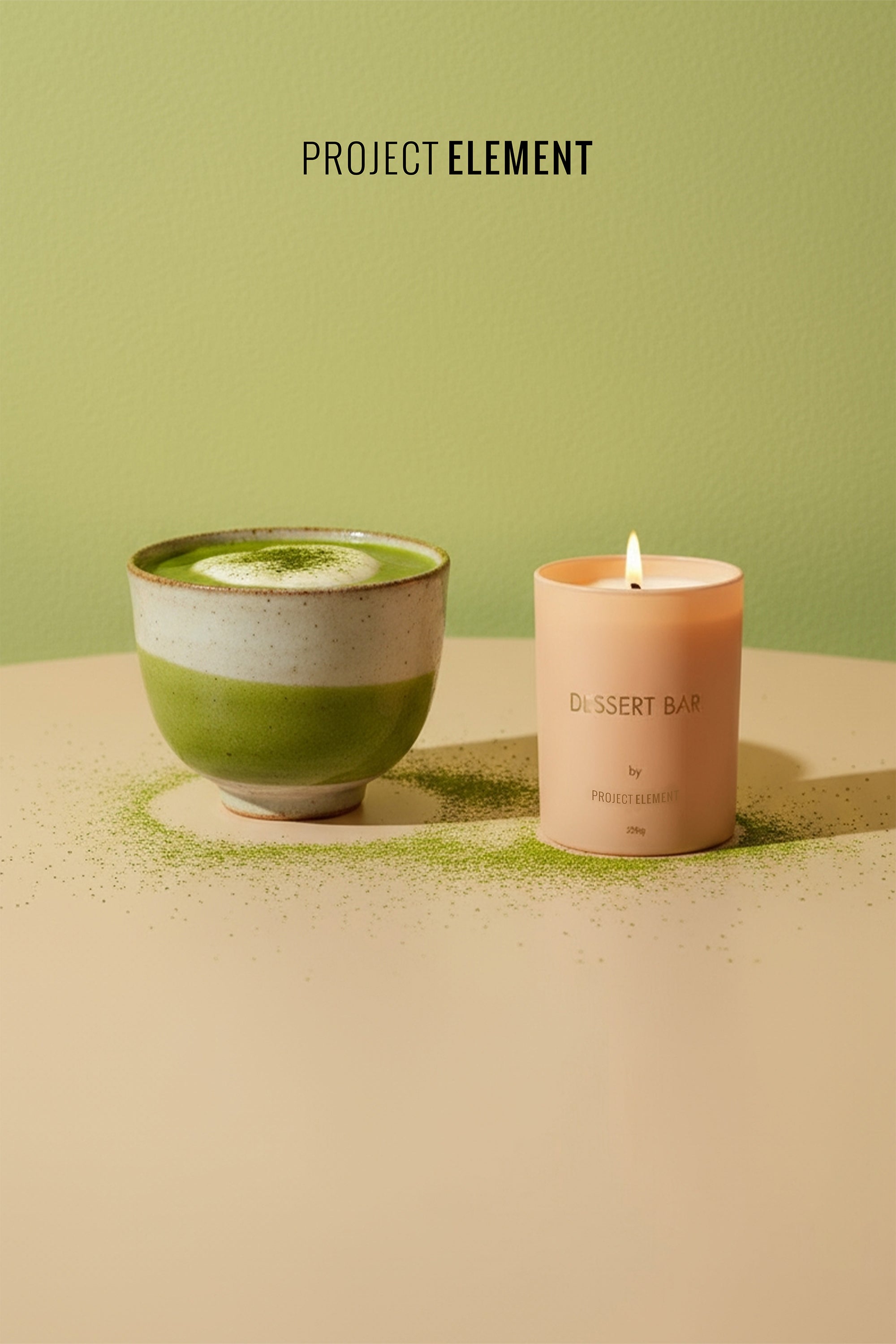 Matcha & Almond Milk Scented Candle (7 oz/200g)