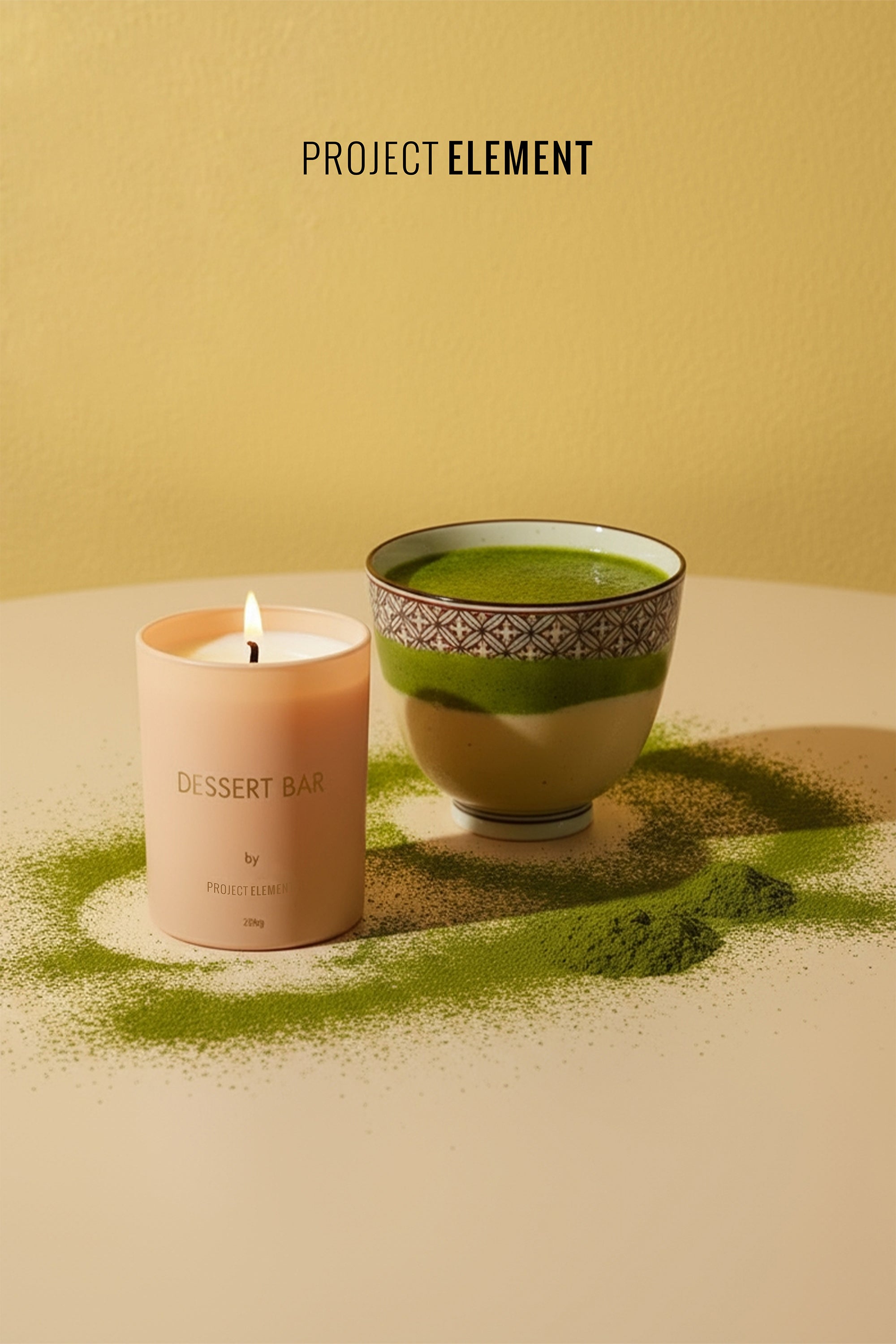 Matcha & Almond Milk Scented Candle (7 oz/200g)
